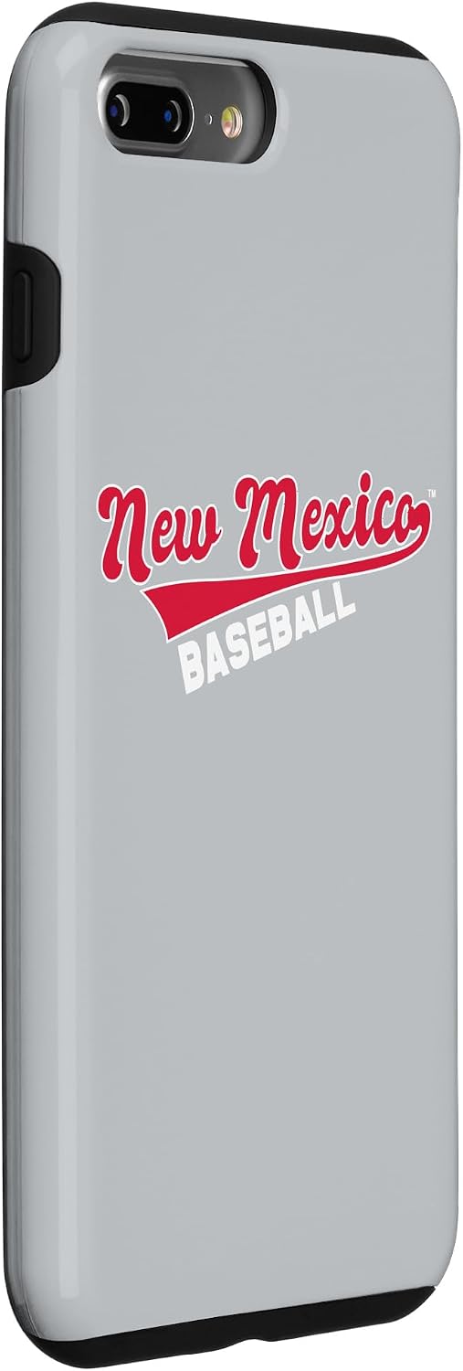 New Mexico Lobos Baseball | Official NCAA Merch | NCAFNMU01 Case for iPhone 7 Plus/8 Plus