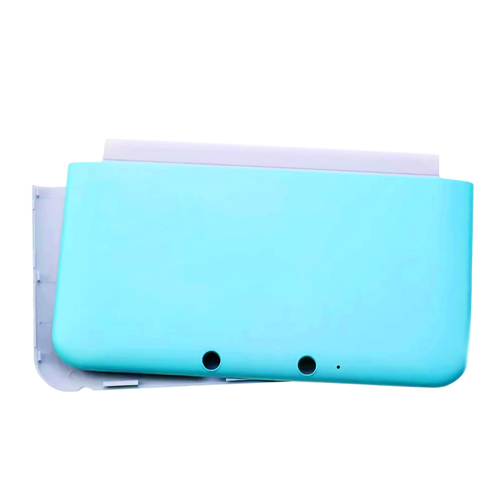 New3DSXL Extra Behuizing Case Shell Donkergrijs 2 STKS Set Vervanging, voor New3DS Nieuwe 3DS XL LL 3DSXL 3DSXL 3DSLL Game Console, DIY Zwart Grijs Top Faceplate/Bottom Back Cover Buitenbehuizing A E