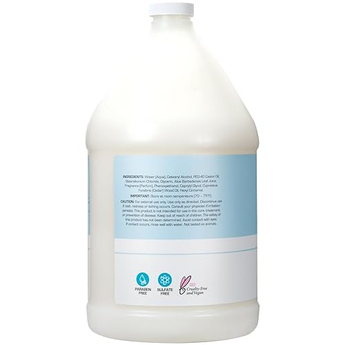 Miniatura 3 de Ginger Lily Farms Club & Fitness - Acondicionador hidratante para cabello seco, 100% vegano y libre de crueldad, aroma de agua de lluvia, repuesto