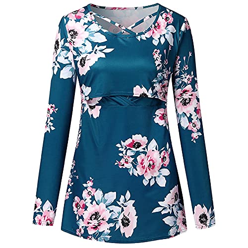 Camiseta de Lactancia de Manga Larga con...