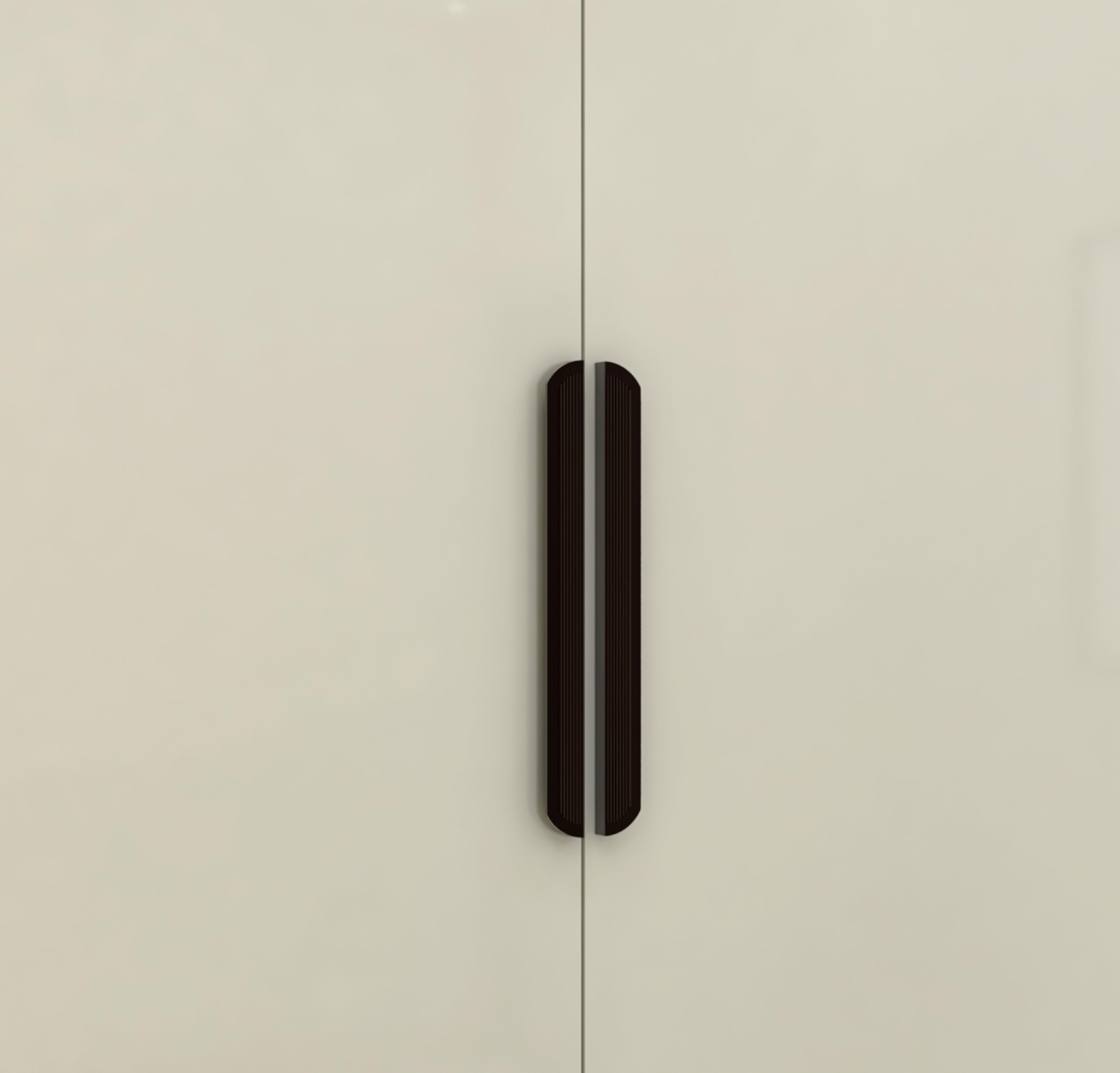 VEZEL 600mm Aluminium Wardrobe Handle, Silk Black, Pack 2 — Amazon image 32