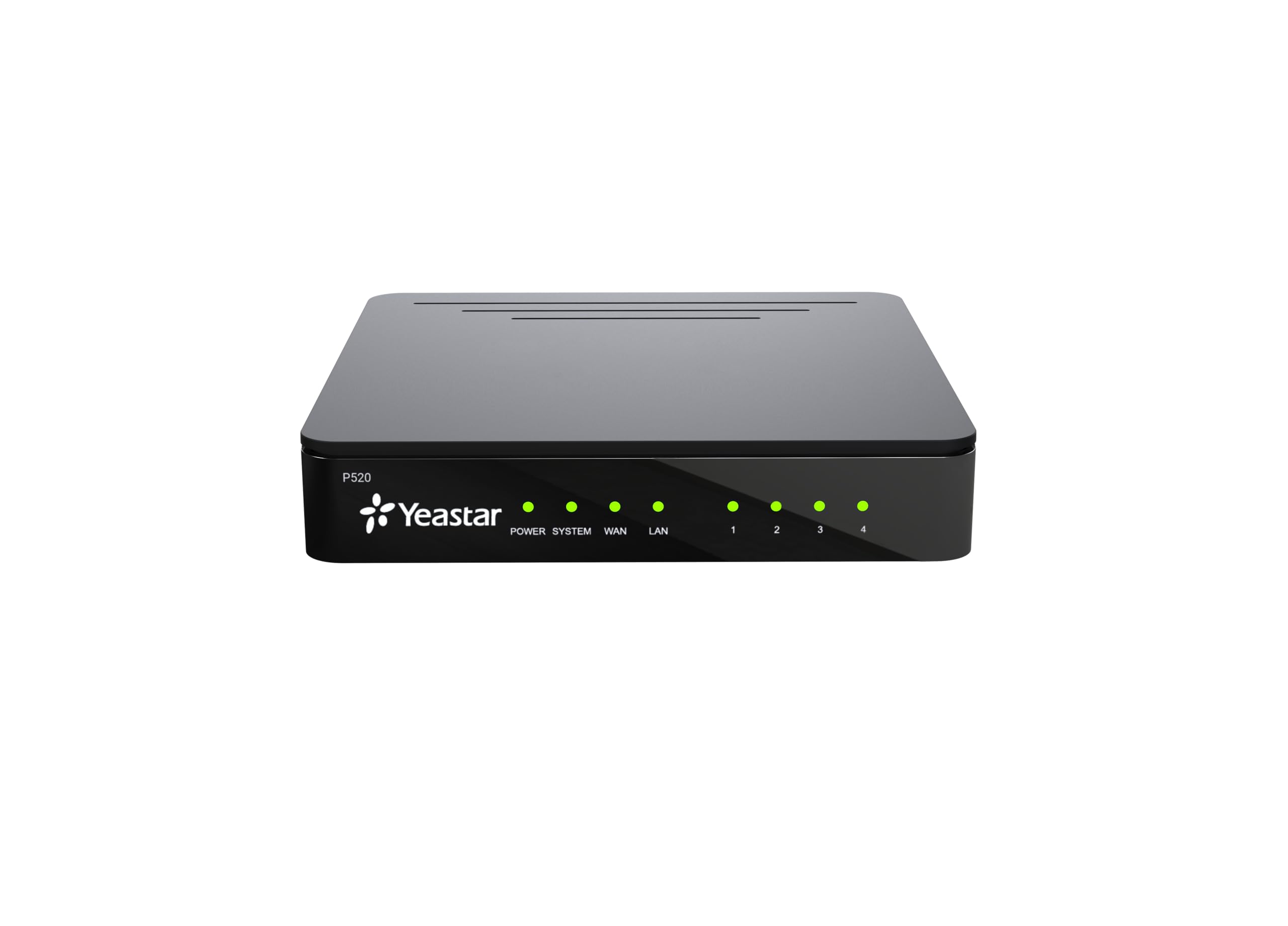 Yeastar P520 Centralino VoIP, 4 Porte LAN, Indicatori LED di Sistema