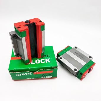 Hiwin الكتل الخطي Hgw20cc النقل الخطي / الدليل / السكك الحديدية / الانزلاق أجزاء Cnc تحمل الكتان تحمل كتل تحميل ثقيلة