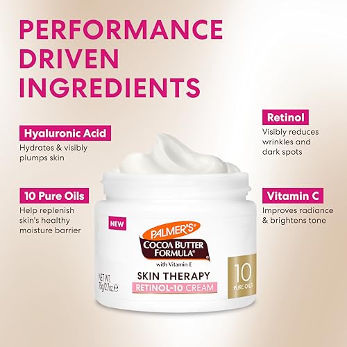 Palmer's Skin Therapy Face Cream, Retinol-10 Moisturizer (2.7 Oz) - image 4
