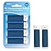 Price comparison product image Compatible with Scholl Express Pedi - Refill Extra Coarse Replacement Rollers (Pack of 4)