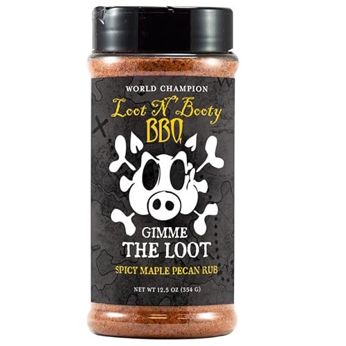 Loot N Booty BBQ - Priate's Pleasure Sweet Butter Rum Rub - 12.9 oz