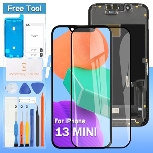 Amazon.co.jp: For iPhone 13 Mini 液晶パネル 画面交換修理用