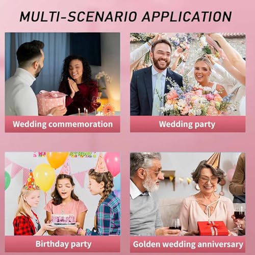 Libro de invitados de audio y video para bodas y aniversarios 7