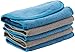S&T Inc. Always Off Makeup Cloths, 6" By 12", Colors May Vary, 5 Pack