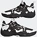 adidas Unisex Harden Vol. 6 Basketball Shoe, Black/Black/White, 11 US Men