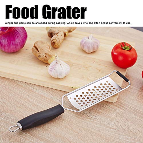 Rallador manual para queso y vegetales con mango de silicona miniatura 2