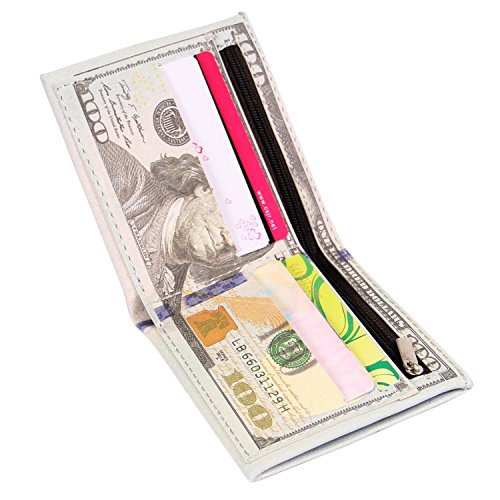 Men's US Dollar Bill Wallet Billfold PU Leather Money Coin Purse Card Case Holder3