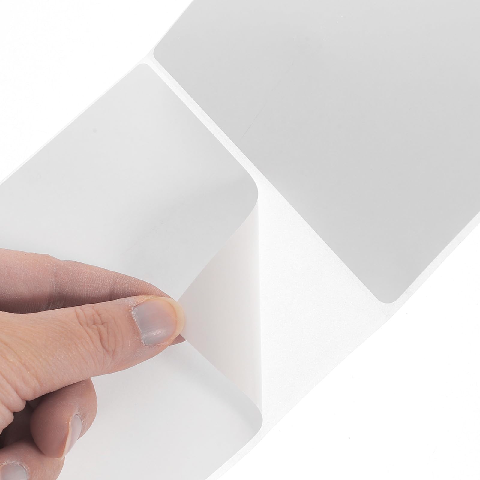 Luxshiny Thermolabel Aufkleber 4x6 Zoll 500 Stück Selbstklebendes Bedruckbares Papier Leichtes Verschleißfestes Aufkleberpapier für Büro und Versand