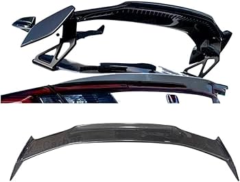 Amazon | カーボンファイバー製リアスポイラー トランクウィング