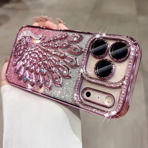 Coque de téléphone iPhone 16 Pro Max antichoc antichoc avec protège objectif intégré