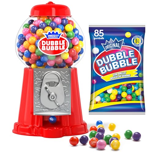 Gumball Machine for Kids 8.5" - Coin Operated Bubble Gum Machine ...