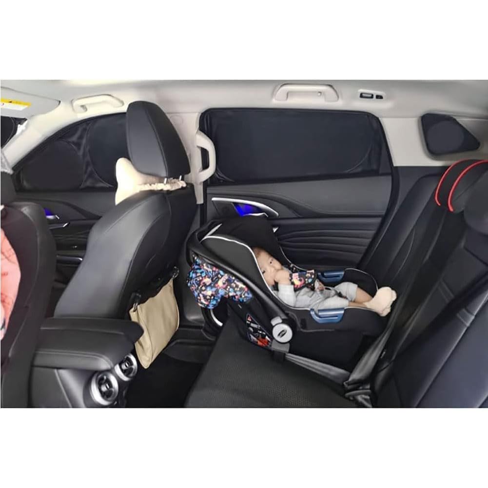 Auto Seitenfenster Sonnenschutz Für KIA NIRO 2017-2024 - Magnetisch & UV-Schutz
