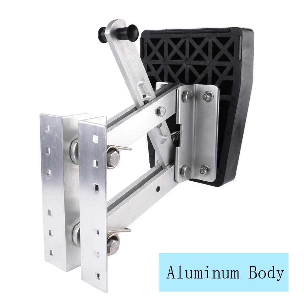 Soporte de motor fuera de borda para barco, soporte de motor fuera de borda de aluminio (7.5 HP a 20 HP)