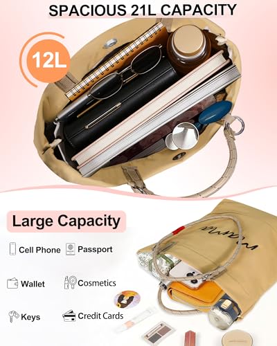 Bolso mama grande con bordado para hospital y viaje miniatura 7