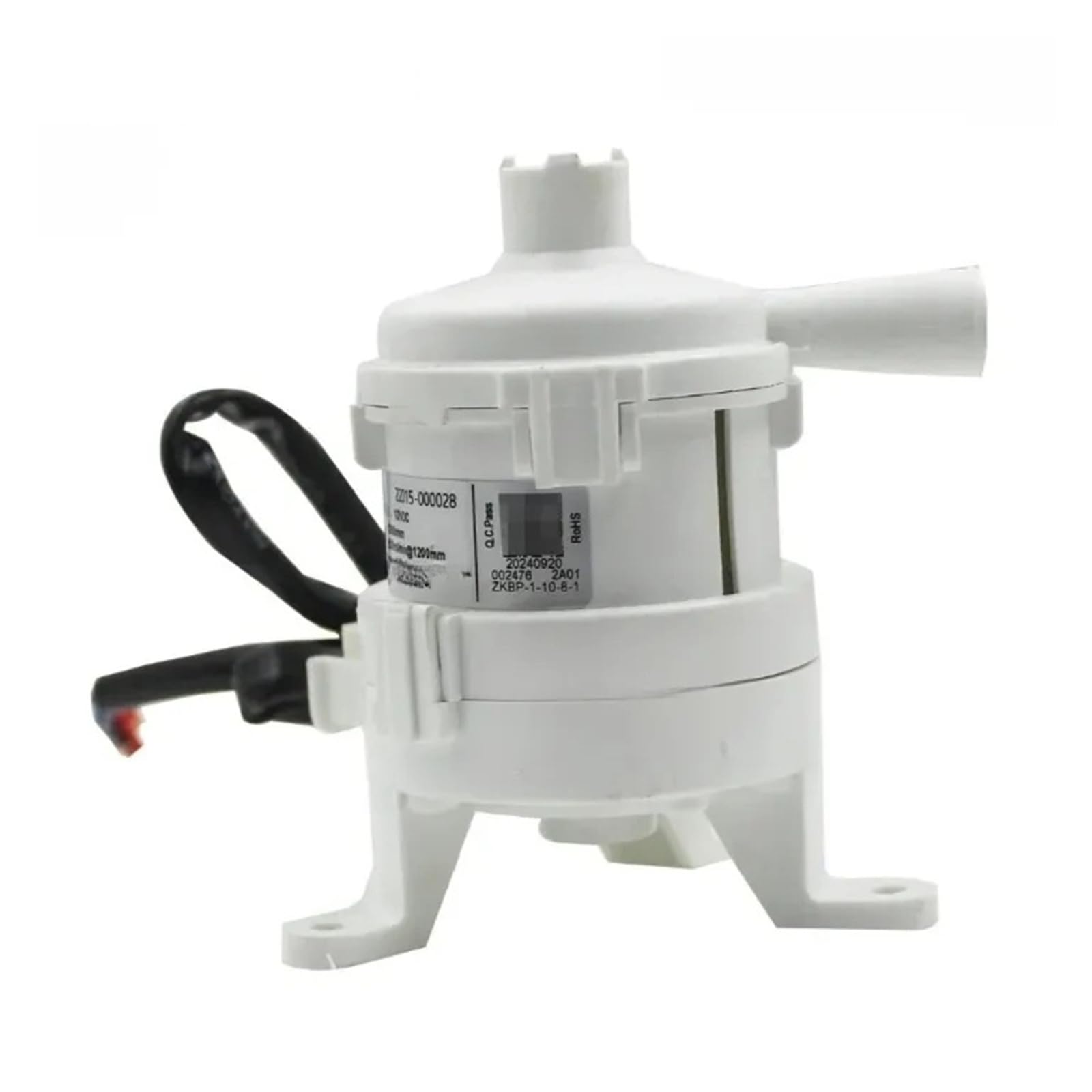 Compatible for Midea，Central Air Conditioner Components 22012-000028 ZKBP-1-10-8-1 DC12V Condensate Drain Pump，