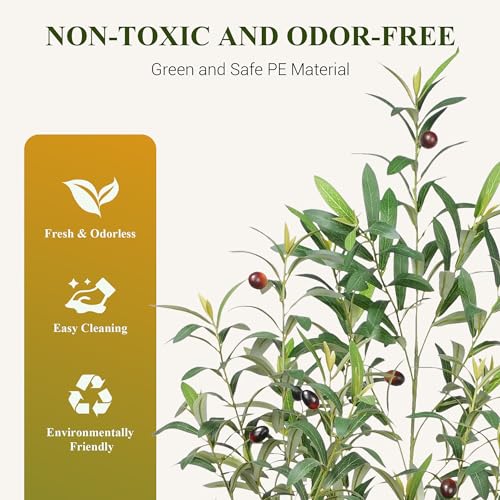 Tamiaia ™ Premium Artificial Olive Tree 6Ft thumb #2