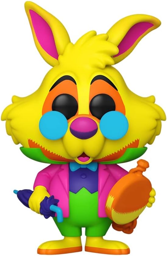 Funko Pop! Disney: Alice in Wonderland - White Rabbit (Blacklight) 2021 Summer Convention Vinyl Figure Collectibles