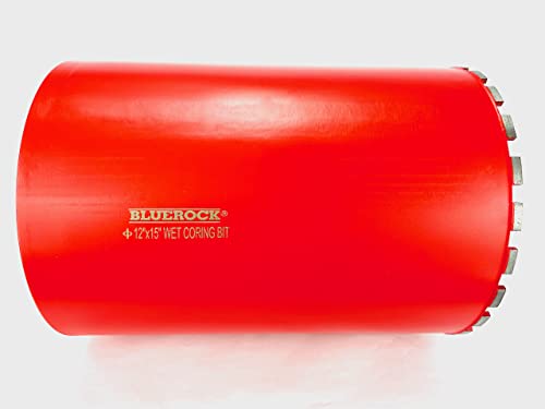 12" Diamond Wet Coring Bit - Concrete Core Drill By Bluerock Tools #TOP5