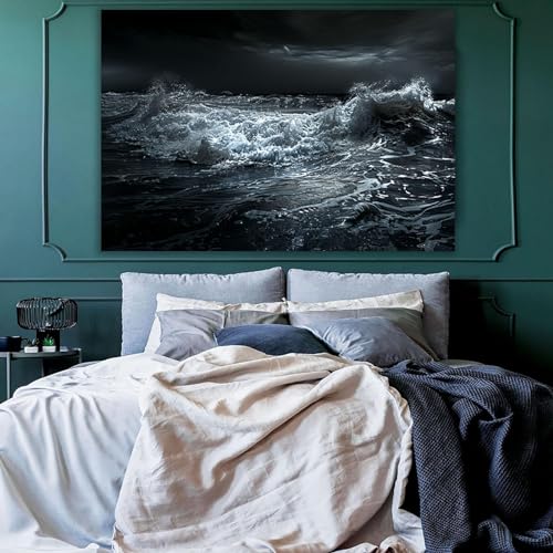 Affiche art abstrait 70x90cm peinture murale moderne sans cadre - 2