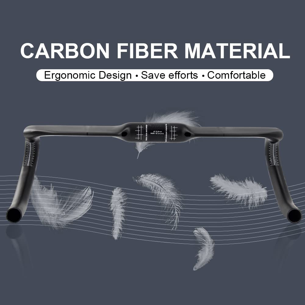 RXL SL 1-1/4" manillar carbono carretera manillares bicicleta carretera carbono manillares para bicicleta UD matt 420mm