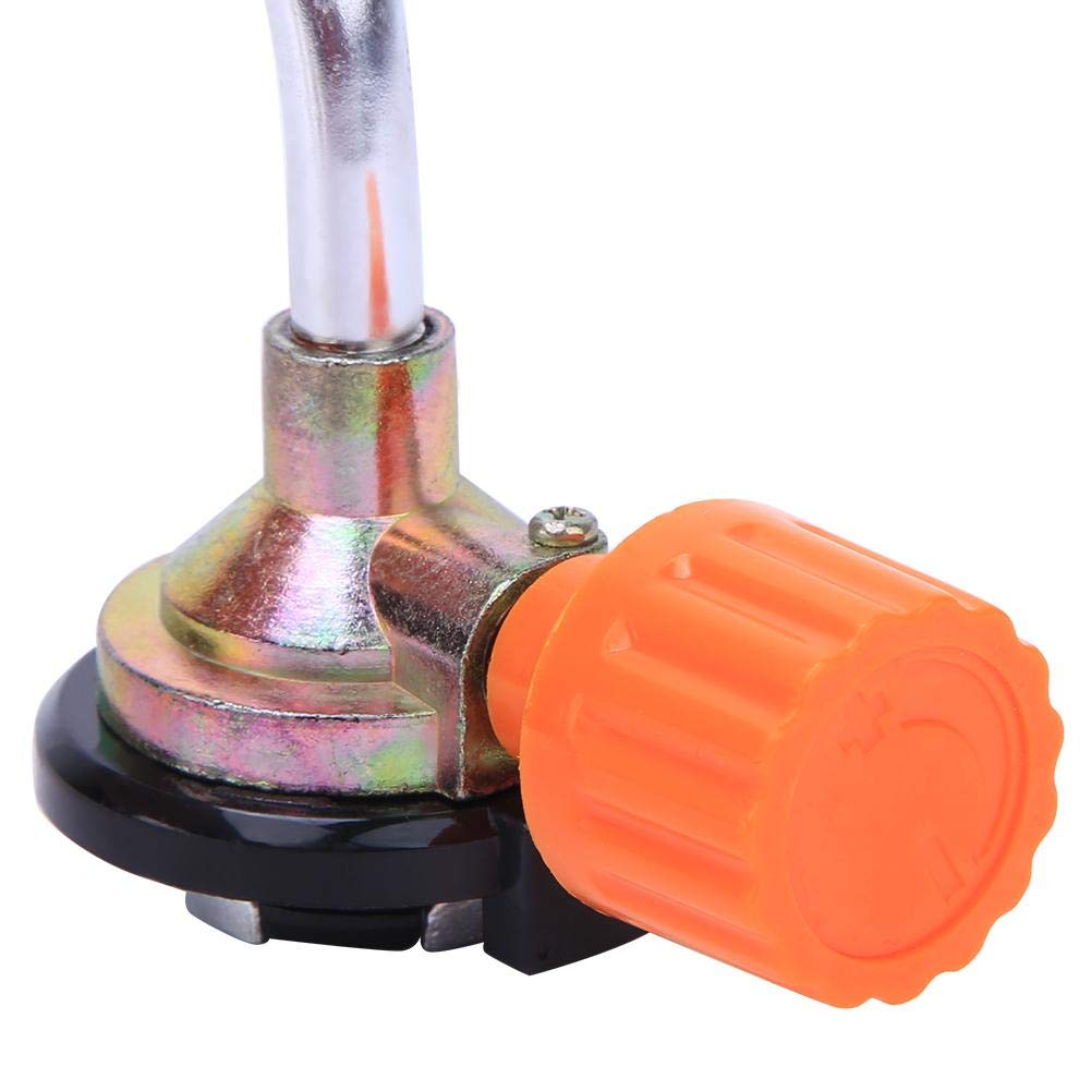 Cannello a gas pistola per saldatura ad accensione manuale regolabile per barbecue all'aperto potenza di fuoco massima 1300 ℃ diametro 40mm/1,6 pollici