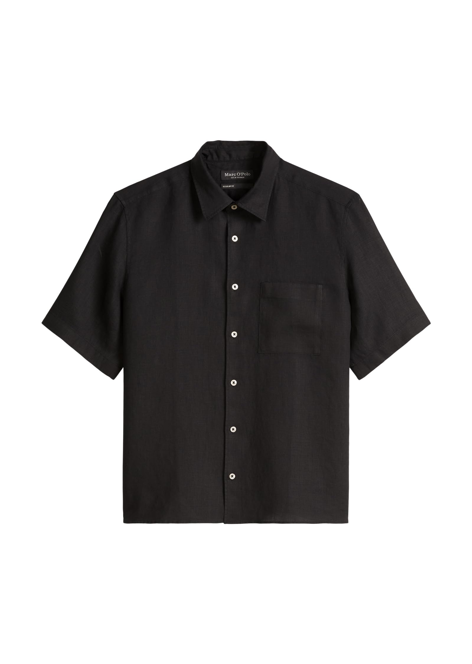 Marc OߴPolo Uomo Camicia in lino a maniche lunghe regular fit