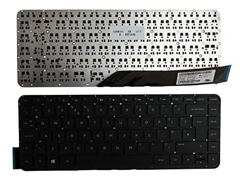 Clavier Royaume-Uni Windows 8 Noir Keyboards4Laptops compatible avec HP Split 13-G110DX PC
