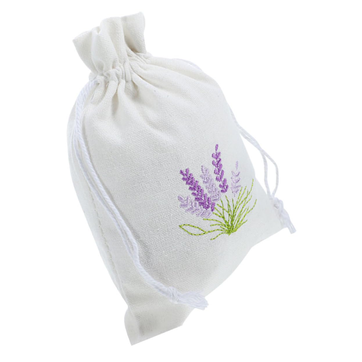 Happyyami Stylish Empty Sachet Bag Drawstring Mesh Pouch for Jewelry Fabric Party Favor Perfume Spice Storage for Occasions