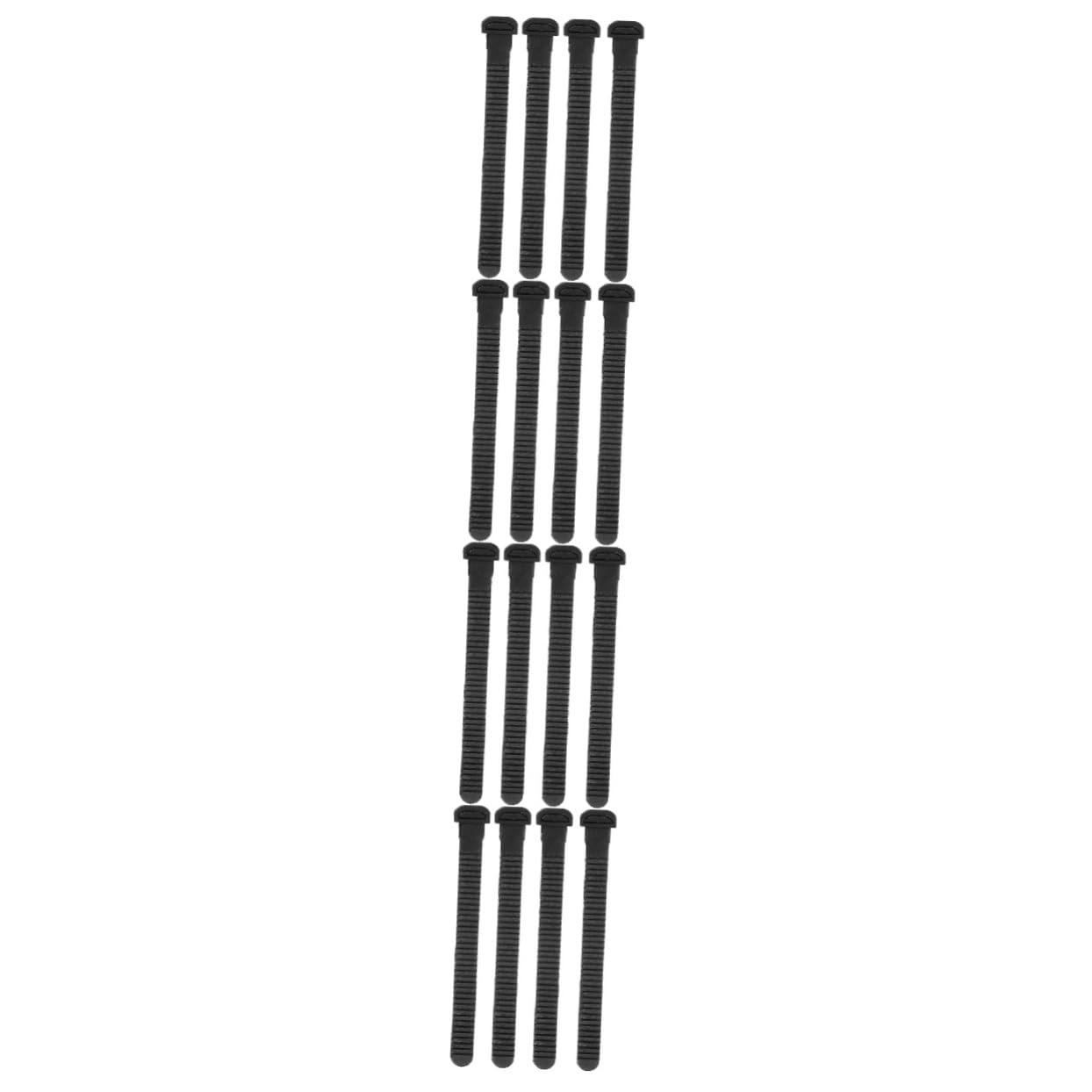 POPETPOP 16pcs Roller Skate Buckle Straps Replacement Straps Ice Skates Skating Supplies