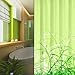 Produktbild TEXTIL DUSCHVORHANG GRÄSER DESIGN 240x180 cm INKL. RINGE GRÜN HELLGRÜN 240 x 180! SHOWER CURTAIN GREEN!