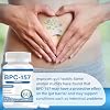 BPC 157 Peptide Capsules 1000 mcg, Supports Muscle Growth, Tissue Repair, Strength, Non-GMO, Gluten-Free, 60 Capsules
