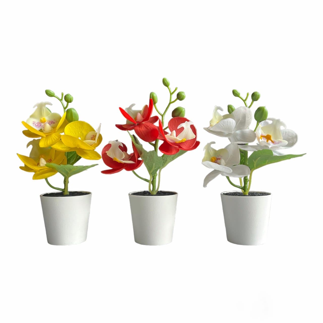 Artificial Small Plants Set of 3, Small Fake Plants Orchid Small Potted, in White Pot (B0CPBGMJYT) Amazon Price History, Amazon Price Tracker