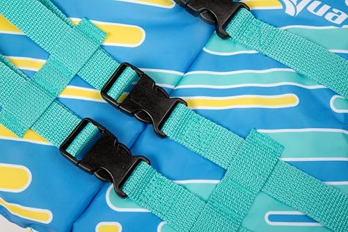 Image of Aqua Oceans 7 Life Jacket for Kids - US Coast Guard Approved Life Vest for Infant, Child & Youth Boys and Girls, Open-Side PFD for Boating, Swimming & Water Sports
