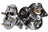 Callahan 512018X2 [2] Pair REAR Premium Grade [ 4 Lug Non-ABS ] Wheel Hub Bearing Assemblies [ 512018 ]