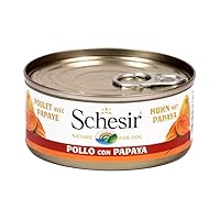 Schesir, Cibo Umido per Cani Adulti con Pollo e Papaya