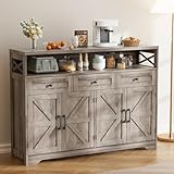 【Structure robuste et durable】Fabriqué en MDF et panneaux de particules de haute qualité, ce buffet est particulièrement stable et résistant. L’épaisseur de 15 mm assure une excellente capacité de charge, tandis que le cadre en métal noir et la construction solide garantissent une longue durée de vie. Conçu pour une utilisation durable, il s’intègre parfaitement dans la cuisine, la buanderie, le salon, la salle à manger ou même le bureau