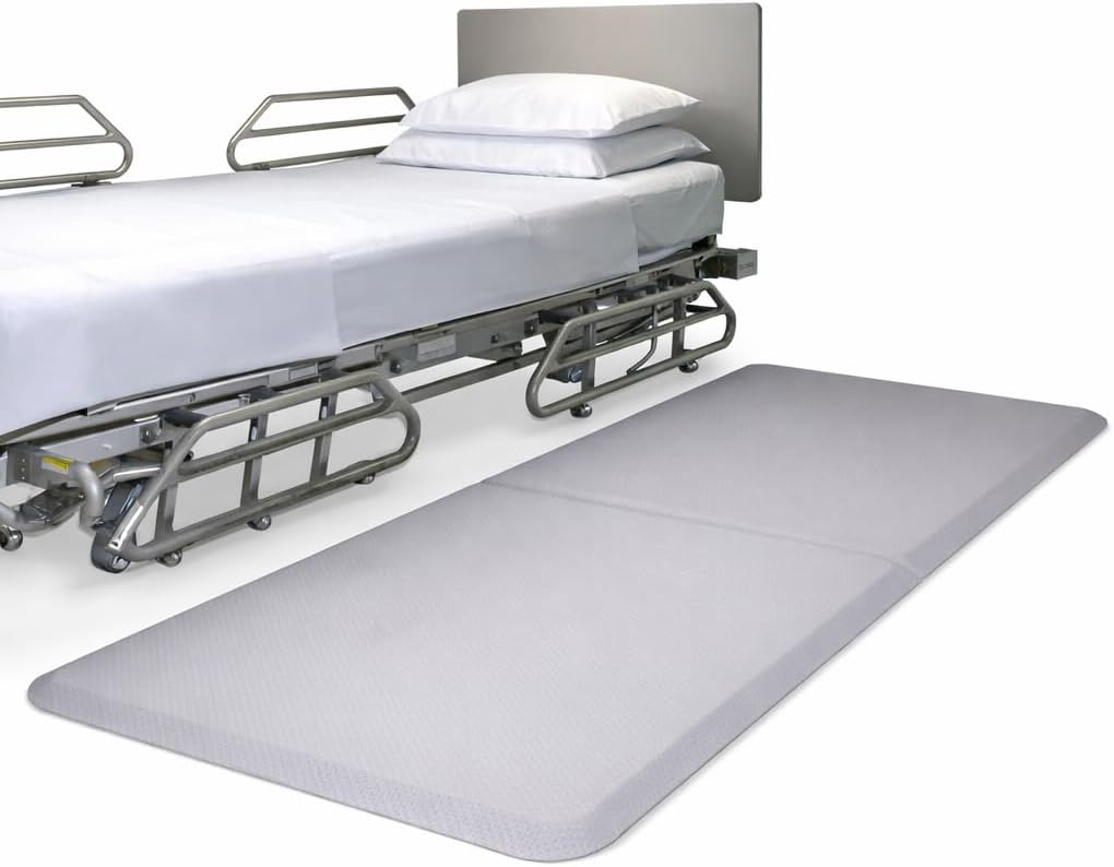 NYOrtho Fall Mat Elderly - 70" x 24" - Protection - Safety Mat Reduces Impact - Anti-Slip Mats Elderly - Bedside Floor - Fallshield - Bed Floor