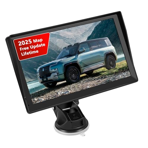 7 inch Sat Nav for Car, Truck, with UK & Europe Maps, Lifetime...
