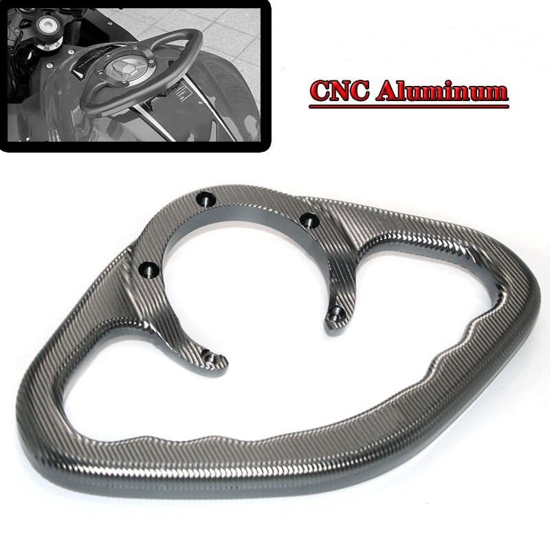 para Suzuki SV650 SV650S SV 650 S | Empuñaduras de pasajero para motocicleta CNC, empuñadura de mano, barra de agarre para tanque, manijas, brazos(Gold)