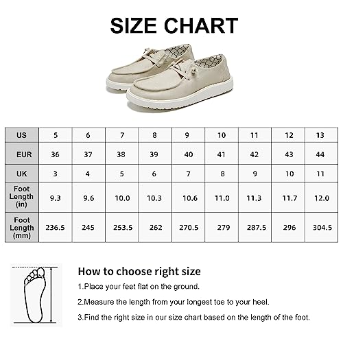 Women's Light Grey Loafers Slip-On Shoes, Flat Shoes For Women Size 10, Comfortable Casual Loafers Shoes Walking Slip On Shoes For Women, Boat Shoes With Soft Eva Sole #TOP5