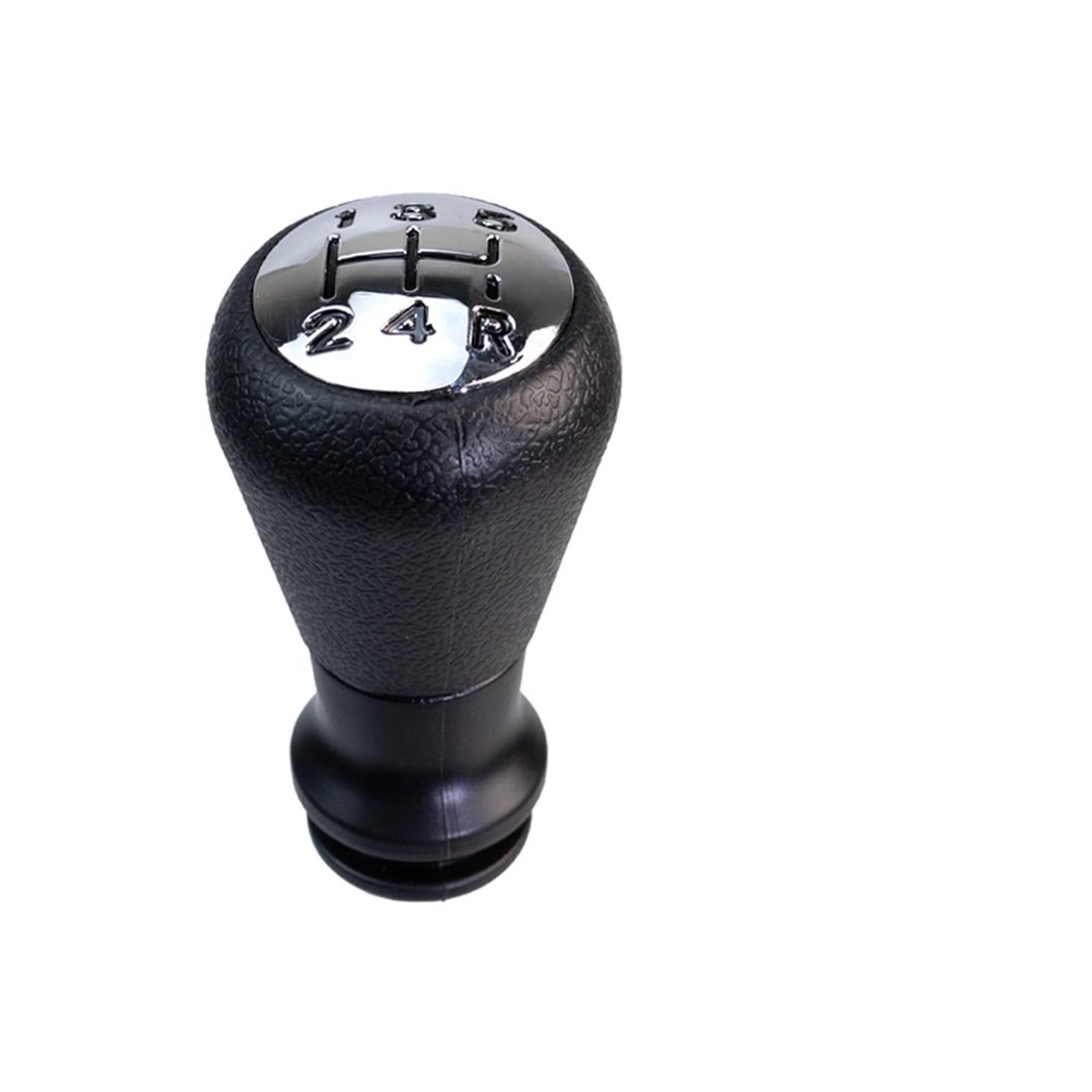 ZYINCEN Speed Gear Shift Knob for Citroen C1 C3 C4 5 Speed Manual Transmission Shift Knob Head Rod Replace(Bright Silver)