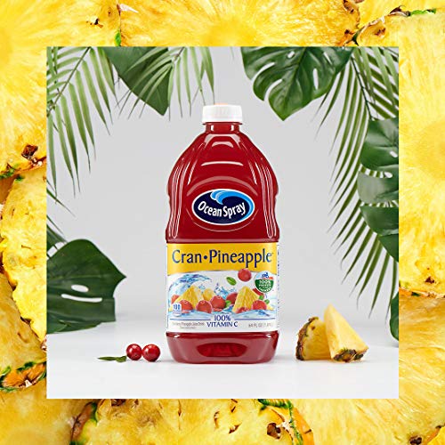 Ocean Spray Cran-Pineapple Juice Bottle, 64 Ounce (Pack Of 8) #TOP3