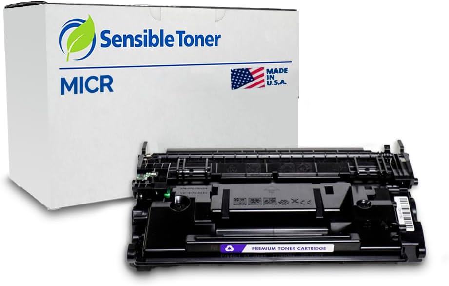 Replacement for HP 26X CF226X High Yield MICR Toner Cartridge for HP M402 M426 M402dn M402n M402dw M426fdn M426fdw Printers, Also Replaces 26A and CF226A 9,000 Pages, Built in USA