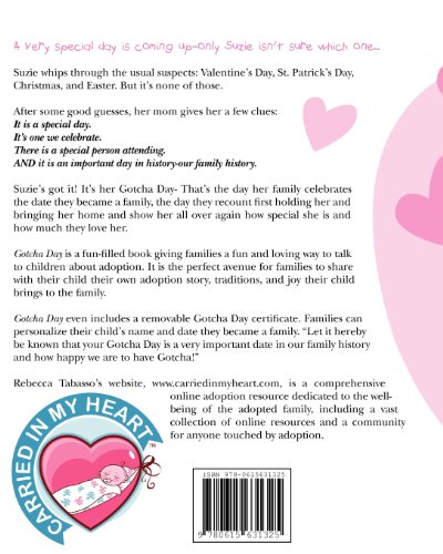 Gotcha Day: A Carried In My Heart Adoption Story for Children - Image 2