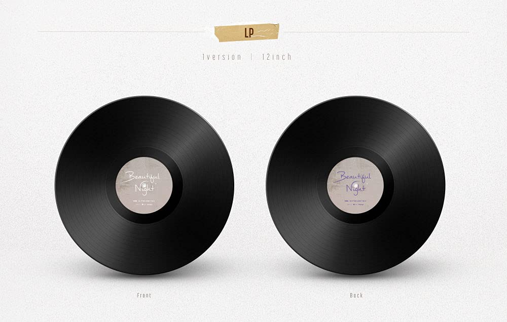 イェソン Beautiful Night LP ver レコード トレカ Amazon.com